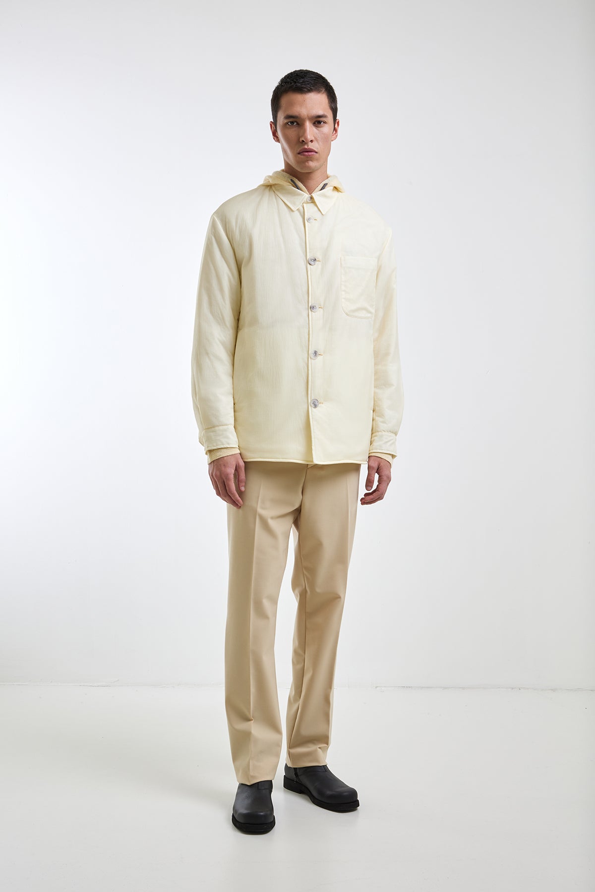 Bari nylon overshirt