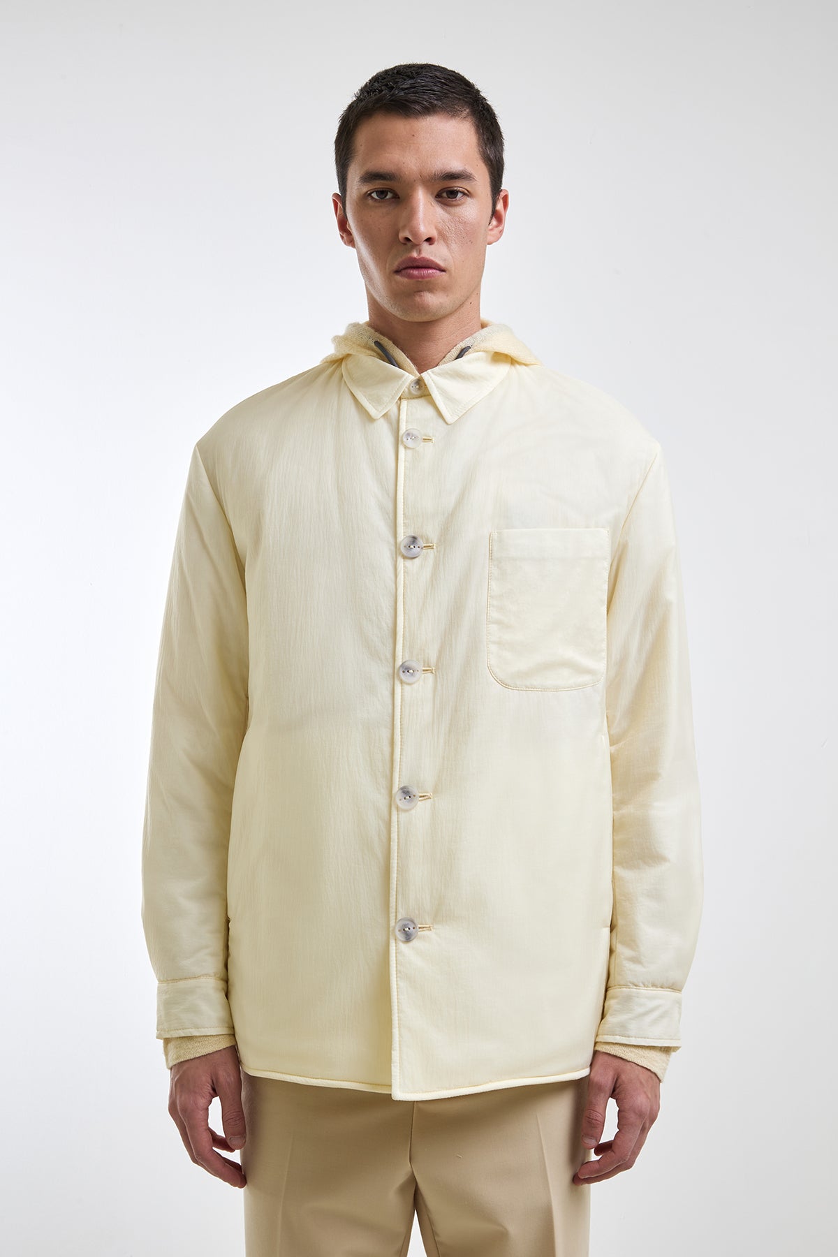 Bari nylon overshirt