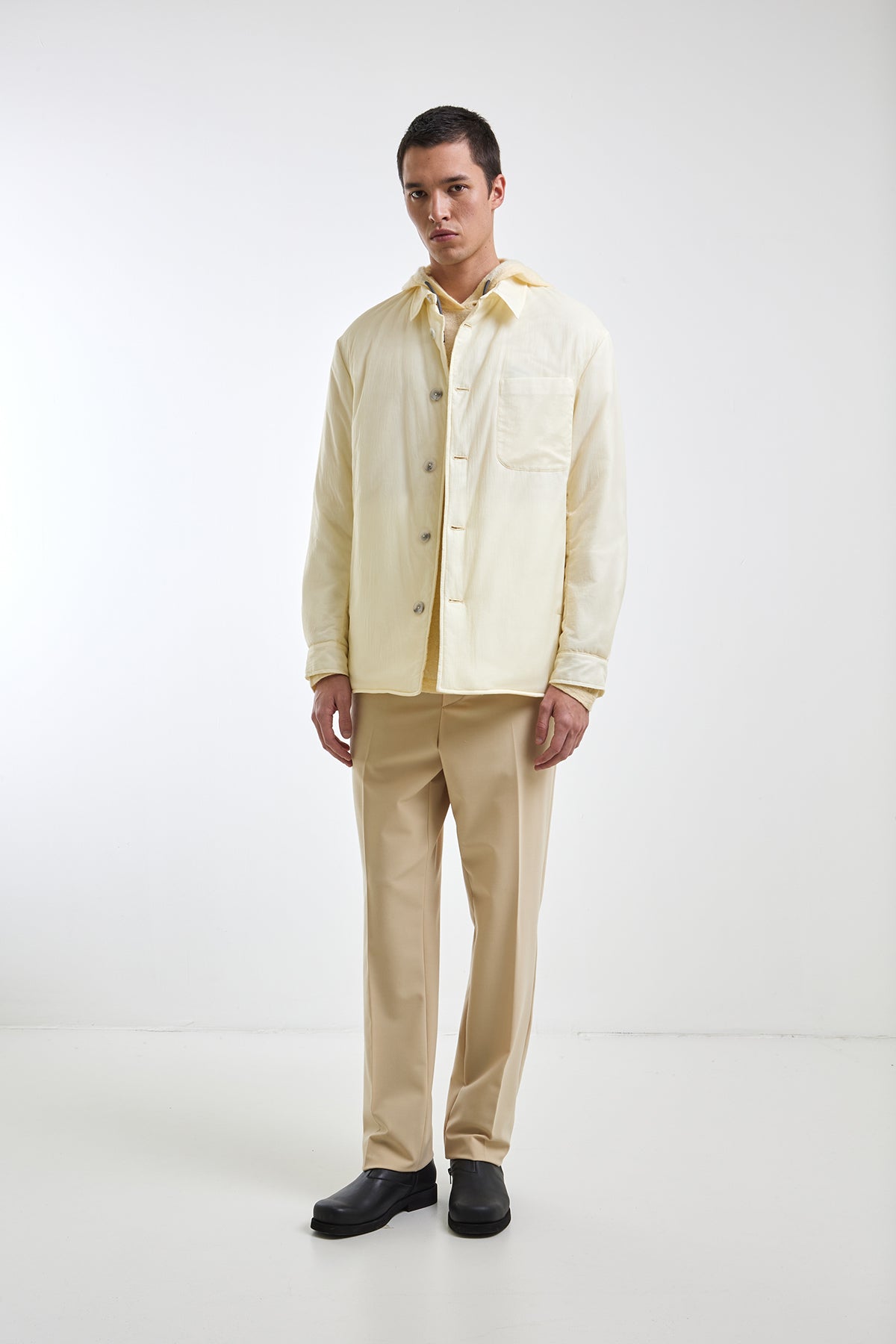 Bari nylon overshirt