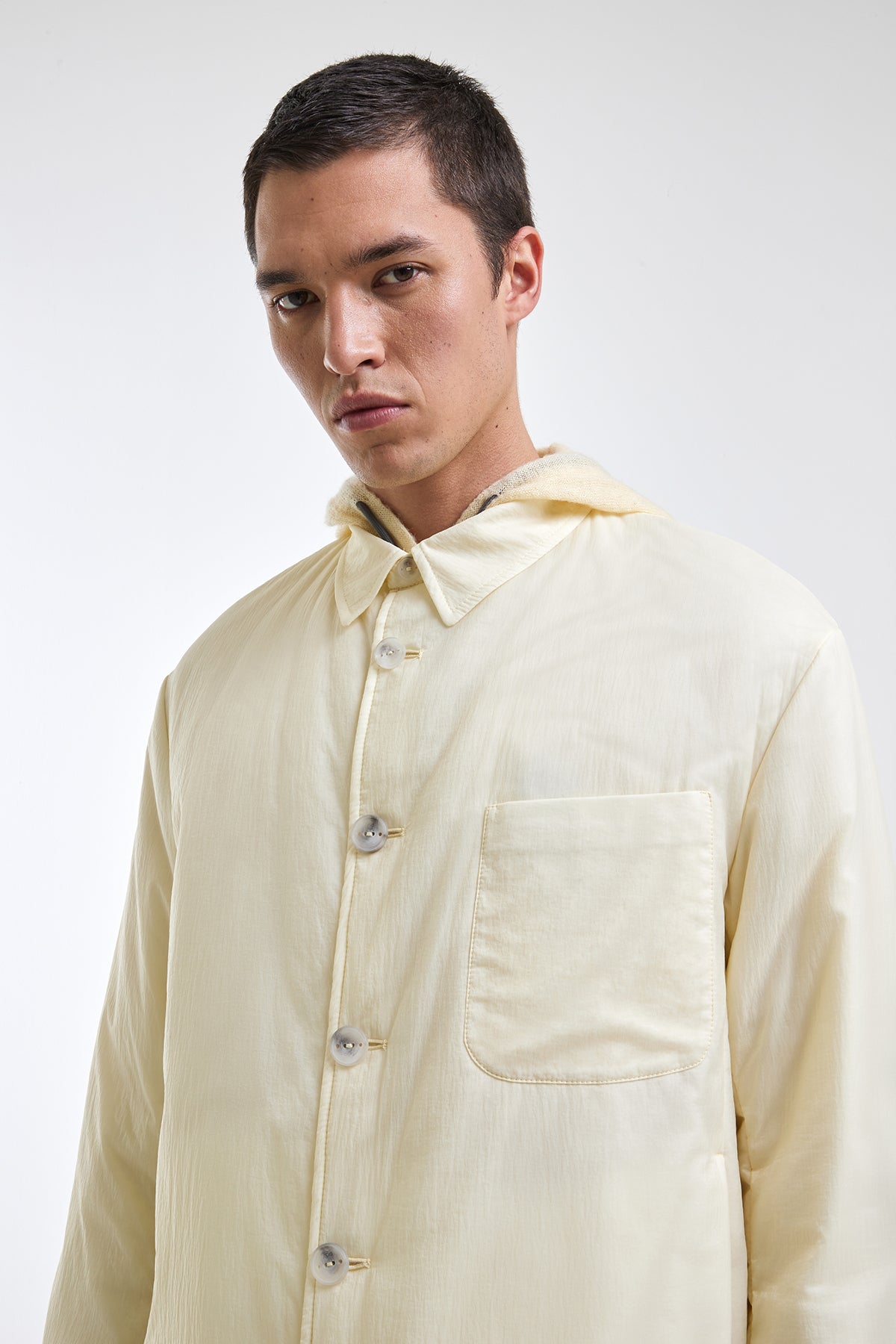 Bari nylon overshirt
