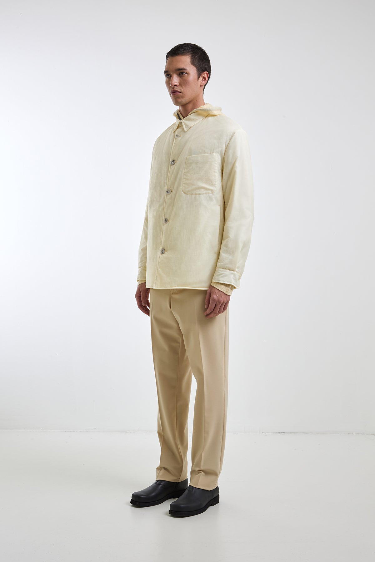 Bari nylon overshirt