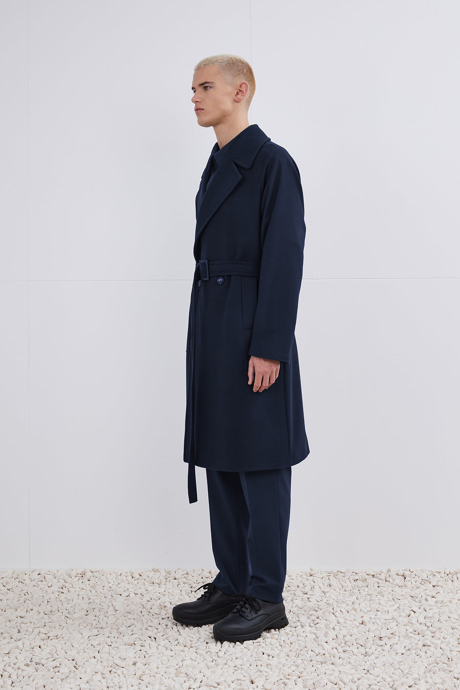 Hevo - Man - Blue - Coat