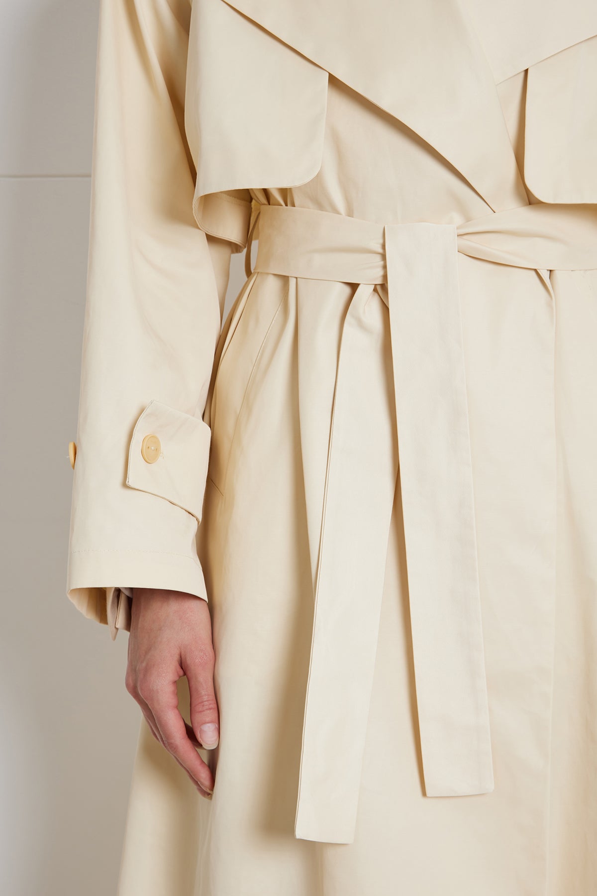 アウターその他 HEVO Margherita linencotton trench coat Margherita Trench